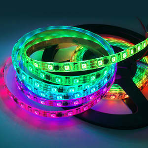 String Lights: 12V 5050 5M RGBW LED Strip Light RGB + Cool White Multi-Color