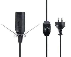 Lighting Bulbs: 1.5M Salt Lamp Cable with Dimmer with Dimmer Control