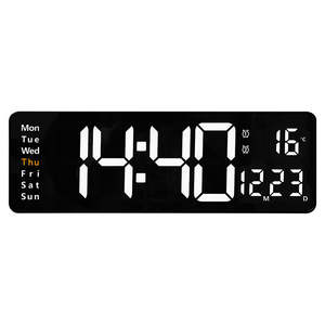 38.7cm Digital Wall Clock