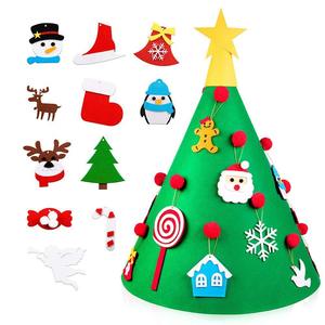 DIY Felt Christmas Tree Set