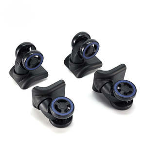 Travel Accessories: 4pcs Luggage Swivel Wheels
