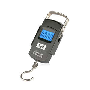 Travel Accessories: Portable LCD Digital Electronic Fishing Travel Luggage Hanging Weighing Scale