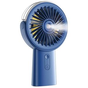 Heating Cooling: Portable Misting Fan 4000mAh Rechargeable Handheld Fan