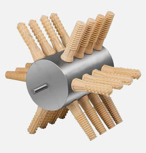 Outdoor Garden Farming: Drill Attachment Chicken Feather Plucker Stainless Steel