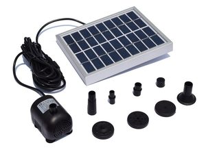 Solar-Powered Water Pump Brushless DC Solar Power Fountain