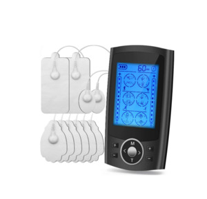 Massage: TENS Massager Machine with 24 Massage Modes & 10 Pads