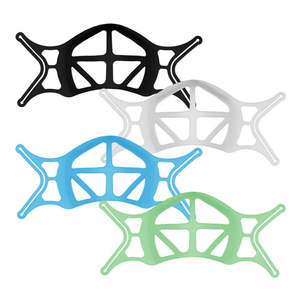 4pcs Mask Breathe Support Bracket Protector Reusable Soft 3D Holder