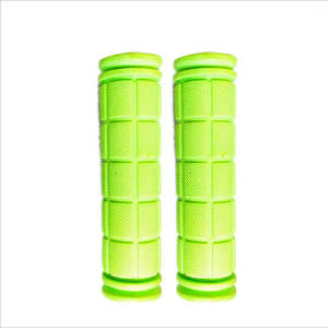 Cycling: GREEN 1Pair Non-slip Mountain Bike Cycling Bicycle Soft Durable Rubber Handlebar Grips