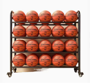 Basketball Storage Rack 4 Layers