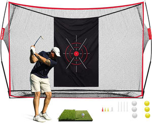 Golf: 300x213cm Golf Practice Net Set