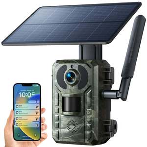 Hunting Shooting: Solar 4G Trail Camera Hunting Camera