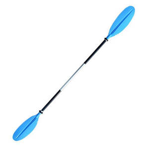 Premium 222cm Adjustable Boat Oar Kayak Canoe Paddle Detachable Split Shaft New