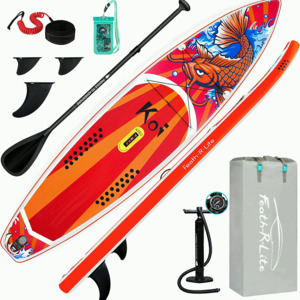Kayaks: Inflatable Stand Up Paddle Board 11'6'' SUP Surfboard