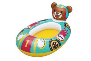 Swimming: Bestway Inflatable Baby Boat-- Bear