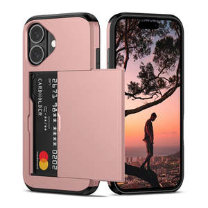 Cases Covers: iPhone 17 Case Card Slots Holder