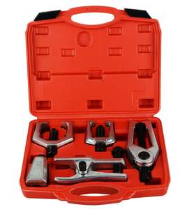 Tools Repair Kits: 5pcs Front End Service Tool Kit Ball Joint Tie Rod Set Pitman Arm Puller Remover
