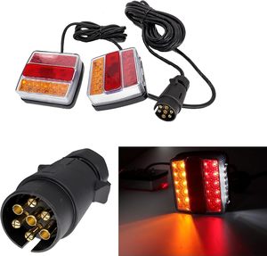Magnetic LED Trailer Light Kit with 7 Pin Plug