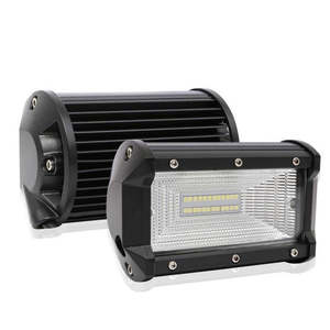 Car Lights: 2x LED Work Light Bar Flood Light Lamp Offroad 4WD Car Truck SUV 12-24V