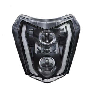 Car Lights: Headlight Compatible with Enduro Motorcycle Pit Bike