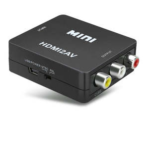 Mouse Keyboard: HDMI to RCA AV CVBS 3RCA Video Converter Adapter