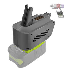 Vacuum Accessories: Ryobi 18V Battery to Dyson V10 Battery Adapter Converter