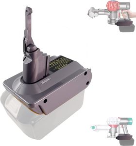 Vacuum Accessories: 18V Makita Battery to Dyson V7 V8 Battery Adapter Converter
