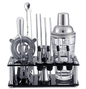 Kitchen Dining: 17 PCS Cocktail Shaker Set