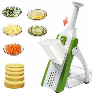 Kitchen Dining: Kitchen Manual Vegetable Slicer Food Chopper