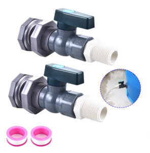 2PCS Rain Barrel Spigot Kit (3/4 inch)