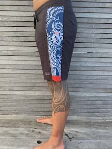 Wai-Tai Aotearoa Taniwha 4 Way Stretch Boardshorts