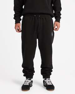 VOLOGO FLEECE PANT - BLACK