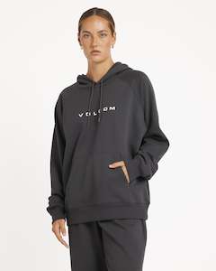 Fleece 1: GET MORE HOODIE - VINTAGE BLACK