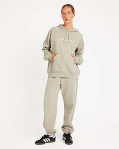 Fleece 1: GET MORE HOODIE - SEA GLASS