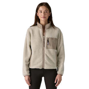 Womens Jackets: W's Synch Jkt - Oatmeal Heather w/Seabird Grey