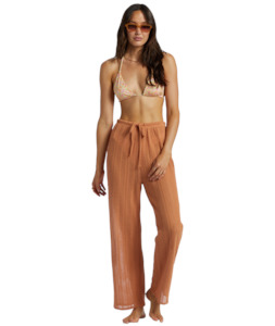Womens Pants: LARGO BEACH PANT - TOFFEE