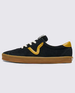 Shoes: SPORT LOW GUM POP BLACK/YELLOW