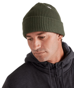 Beanies: FULL STONE BEANIE - LIGHT OLIVE