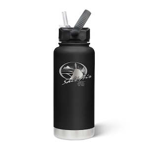 Drink Bottles: 950ml Insulated Sports Bottle - Black
