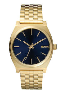 Watches: TIME TELLER - All Light Gold /Cobalt