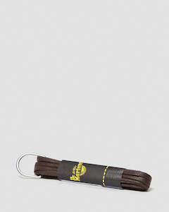 Dr Martens: XED LACE 140CM FLAT WAXED LACE BROWN