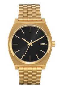 Nixon Watches: TIME TELLER - All Gold/Black Sunray