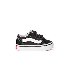 TODDLER OLD SKOOL VELCRO - Black/White
