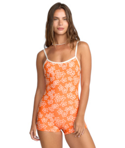 Swimwear: JOSIE HAVE IT ALL BYSHRT SRFST-ORANGE POP