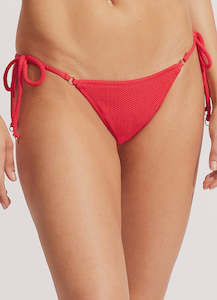 SeaDive - Tie Side Rio Pant - Chilli Red