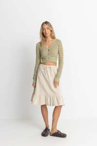 Womens Knitwear: Akoia Knit-Sage