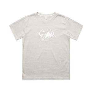 Kids T-shirt - Faded Bone - OG Centre Puff