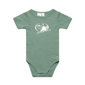 Organic Infant One-Piece - Sage - OG Puff