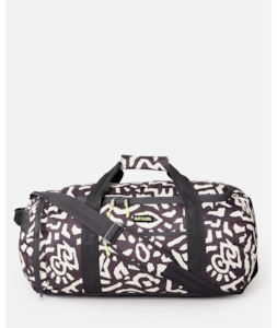Duffle Bag: LRG PACKABLE DUFFLE 60L MIXED - WASHED BLACK