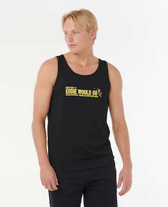 Eddie Would Go STICKER TANK - BLACK