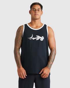 Mens Tanks: MANGOPARE TANK - Black